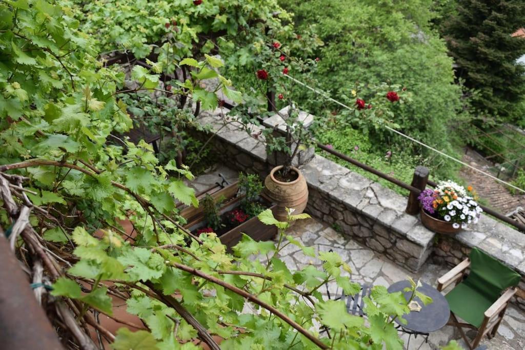 Μικρή Πέτρινη Μεζονέτα 2 Villa Lílaia Eksteriør billede